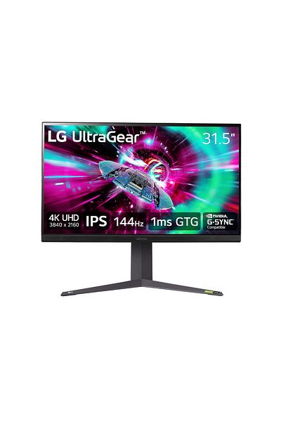 LG 32GR93U-B 32" UltraGear™ UHD 1ms 144Hz Gaming Monitor