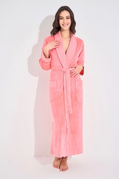 Nuşa Rochie din bumbac din bumbac jacquard cu guler