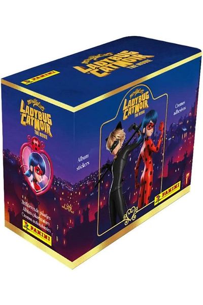 Panini Ladybug & Cat Noir Movie Sticker Collectionealum 1 Album and 12 Extraction Pack