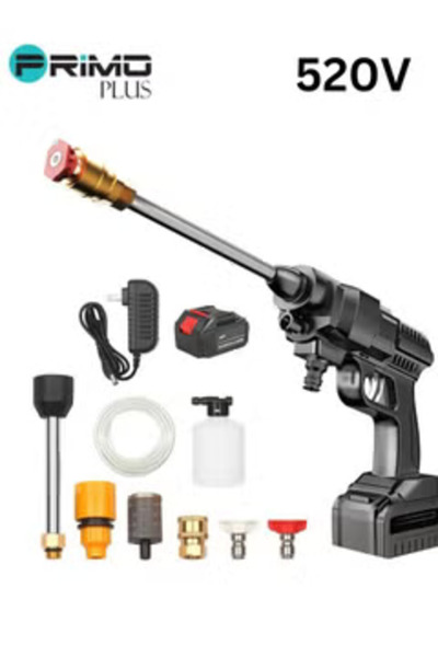 Primo Plus Cordless Electric High Pressure Washer Multicolor 9meter 520Vf