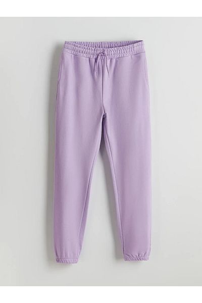 LC Waikiki Lcw Kids Black Elastic Waist Girl's Jogger Sweatpants