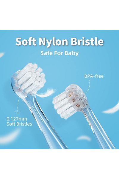seago Baby Electric Toothbrush for Toddlers from 0 to 3 Years Old