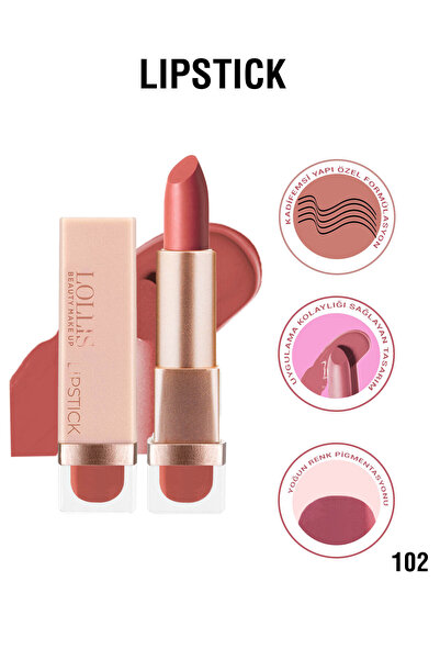 Lollis Lipstick 102 / Ruj 102