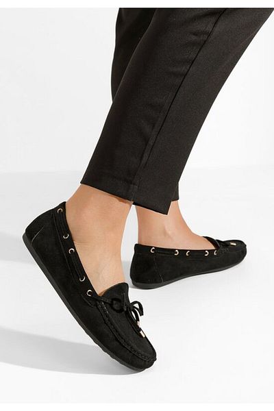 B T Shoes Mocasini dama Teazzura negri