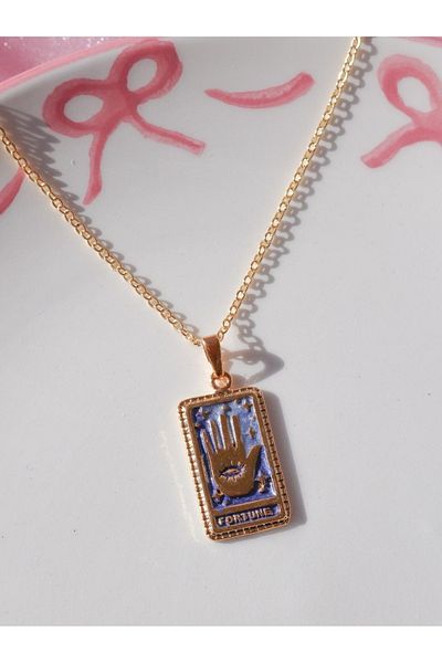 Reorah Collection Fortune Tarot Card Necklace