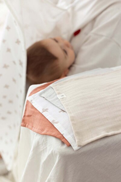 İrya Colors of Joy 4'lü Organik Pamuk İki Katlı Müslin Ağız Bezi