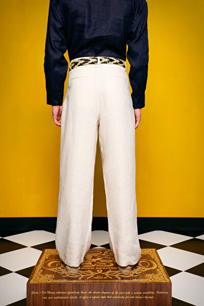 GIESTO ΠΑΝΤΕΛΟΝΙ 100% ΛΙΝΟ ΜΠΕΖ