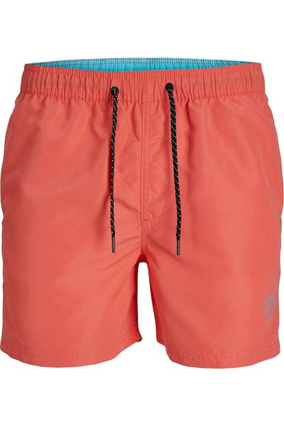 Jack & Jones Short JACK &JONES Fiji Swim Solid - 12225961-Hot Coral