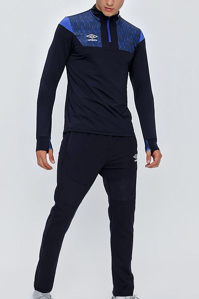 UMBRO Navy Blue Men's Tracksuit Set, Comfortable and Sports Tracksuit Set, High Quality, Daily Use and Sports
