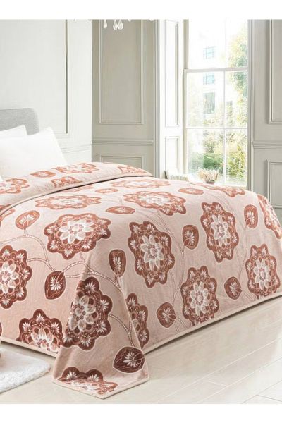 COOYA Floral Throw Blanket Colorful Flower for Couch Chair Sofa Flannel Fleece Blanket Multi color