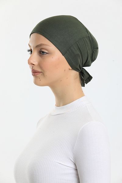 Shalista Buy 4 Pay 3 Miraculous Adhesive Anti-Slip Reducing Seamless White Lycra Bonnet (Price Is for 1 Piece) Non-Slip