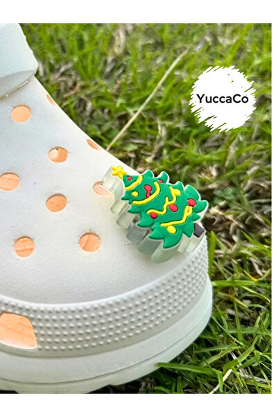 Crocs Yılbaşı Ağacı Terlik Süsü/Terlik Charm/ağaç Terlik Aksesuarı
