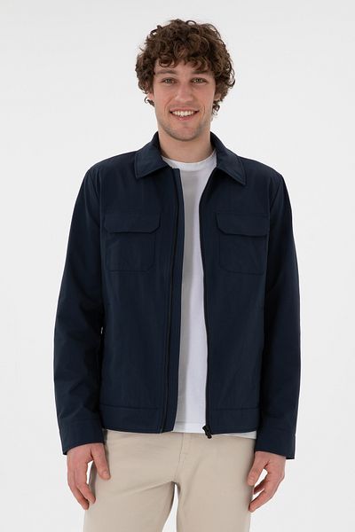 U.S. Polo Assn. Men's Navy Blue Coat 50299386 -Vr033