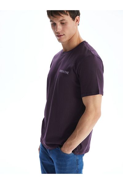 LC Waikiki Ανδρικό Tisort με στάμπα Crew Neck New Season - S5KU15Z8