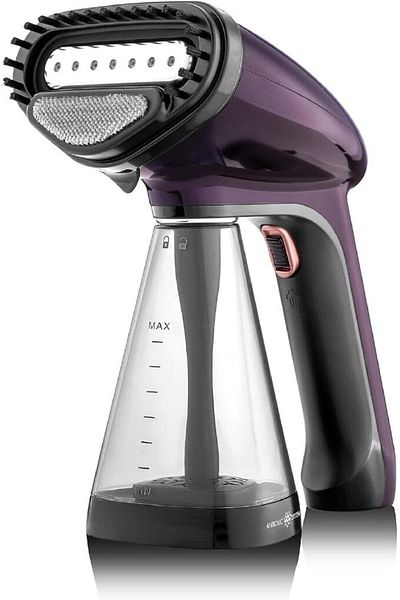 COOYA Portable Garment Steamer,1500W,260ml,Universal Bottle Adapter, Fine Mist Spray