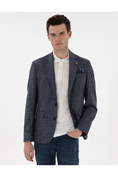 Pierre Cardin Lacivert Slim Fit Ceket 50305821-VR033