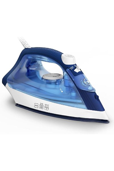 COOYA Steam Iron,1200 W,220 ml,Anti-scale,Non-stick,Blue