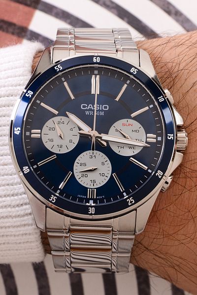 Casio Mtp-1374D-2A3Vdf Men's Watch