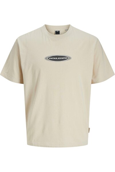 Jack & Jones Tricou JACK &JONES Pacer Branding - 12273880-Moonbeam