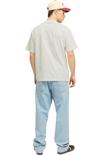 Jack & Jones Tricou JACK &JONES Manchester Sketch - 12273549-Antique White