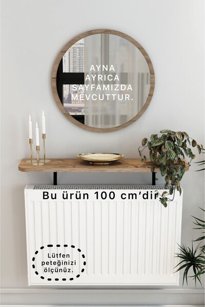 TALAŞTOZUM Atlantik Çam Petek Üstü Tak Çıkar , Uçan Raf & Dresuar Duvar Monta...