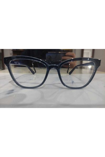 Vogue Vo 5496 27644L 54Ekt Women's Blue Light Protection Screen Glasses (Transparent Blue)