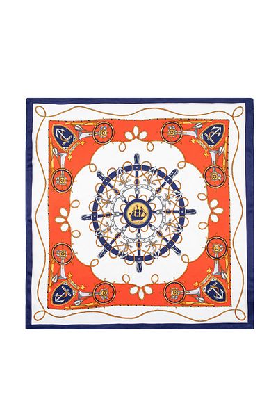 CASHMERE AND SİLK MAWLANA (53 X 53) Pure Silk Scarf