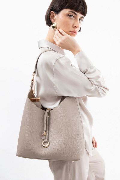 Matthew Cox Women's Shoulder Bag Gray Byn2350