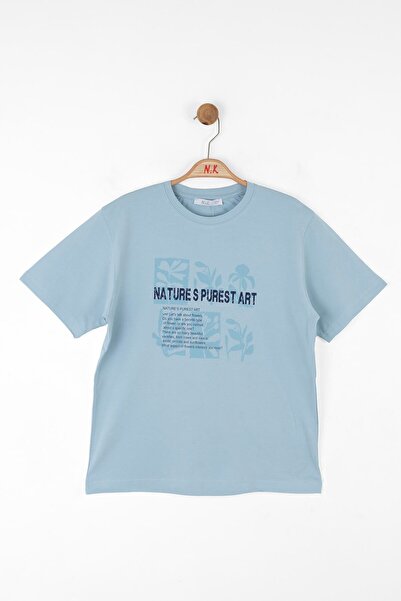 NK Αγόρι PurestTshirt 8-14 ετών Μπλε