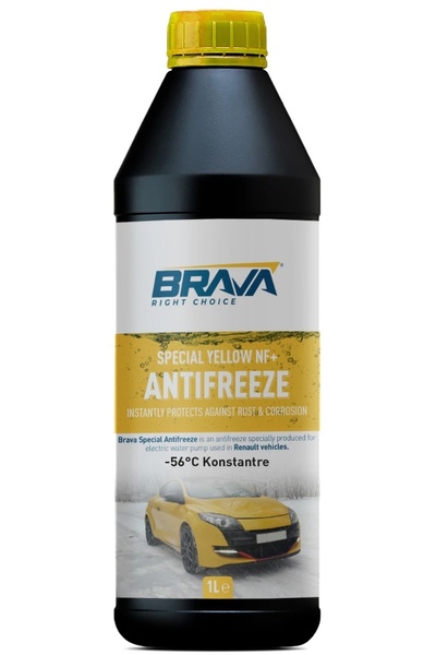 Brava RENAULT 1 LT ANTİFRİZ SARI -56°C