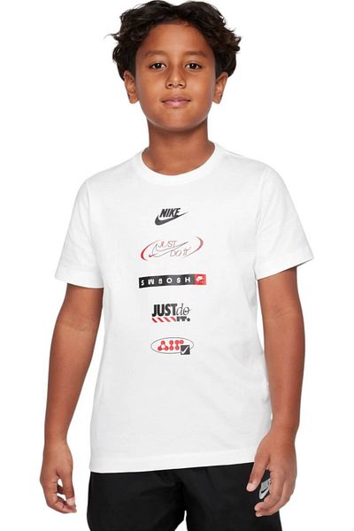 Nike Tricou NIKE Logos Kids - HM5662-100
