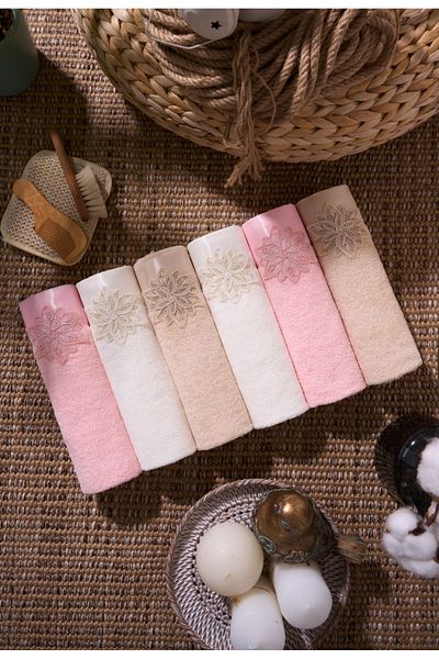 Comfort Home 6-Piece Premium 30X50 Hand and Kitchen Towel Set |   Soft and Good Quality