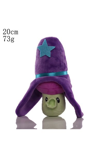 Choice 3 Plants Vs Zombies Peashooter Plush Toy Doll Heavenly Peach Grapeshot Fire Gourd Plush Soft Stuffe.