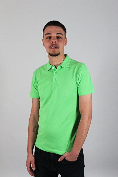 Ramer Muška pamučna polo majica sa uskim krojem od tkanine koja se ne skuplja