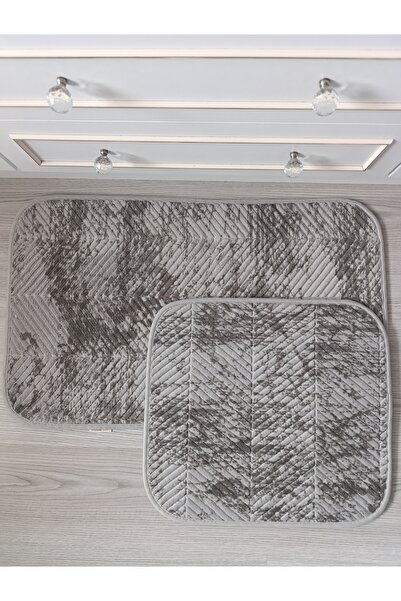 Madame Coco Gray Eze Bath Mat
