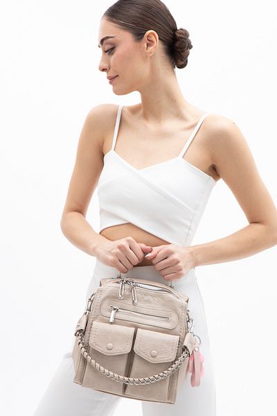 Matthew Cox Bayazen Women's Handbag White Byn2267