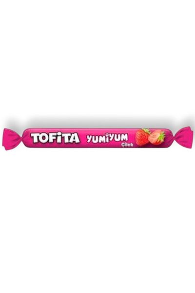 KENT Tofita Yumiyum Strawberry Flavored Soft Candy 804 Gr