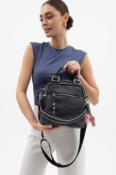 Matthew Cox Women's Black Backpack Byn2367
