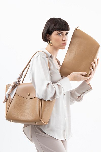 Matthew Cox Women's Shoulder Bag, Camel Byn2361