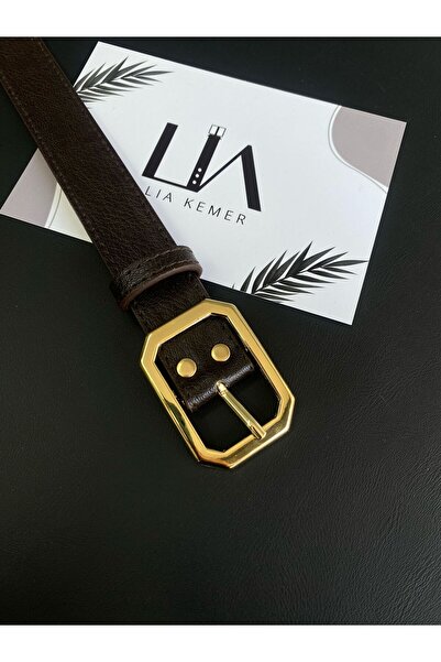 LİA KEMER مربع الذهب مشبك مخيط حزام الخصر حزام معطف حزام اللباس حزام السراويل...