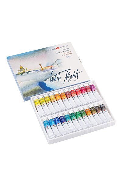 ST. PETERSBURG White Nights 24x10ml Tüplü Sulu Boya Seti