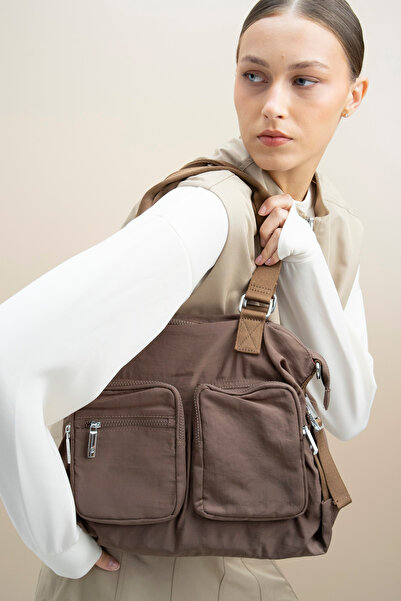 Matthew Cox Γυναικεία Τσάντα Ώμου ΚΑΦΕ BYN2336