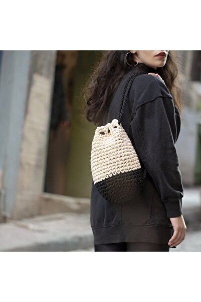 posy Loren XL Macrame Red Hand Knitting Lanyard - R048 - 33714