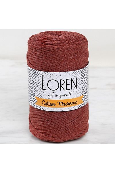 SAVA HOME COLLECTİON Πλακάκι Loren Cotton Macrame - L035