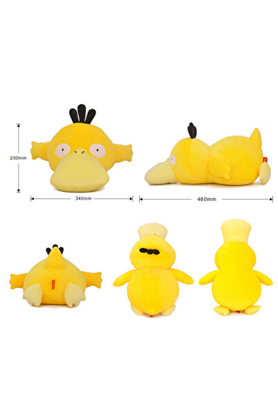 Choice دمية بوكيمون المحشوة من القطيفة مقاس 45 سم على شكل وسادة سايدك، لعبة ق...