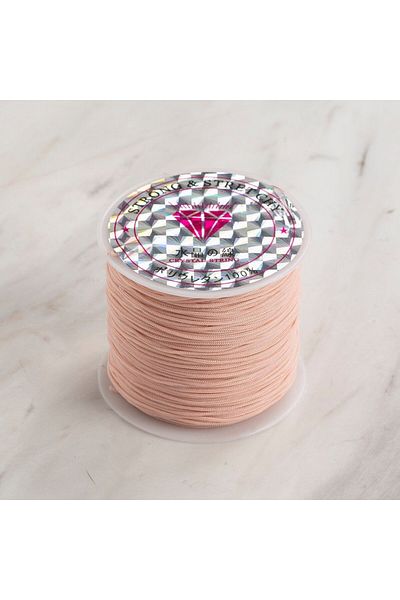 SAVA HOME COLLECTİON Baby Pink Loren Parachute Rope - 100 m