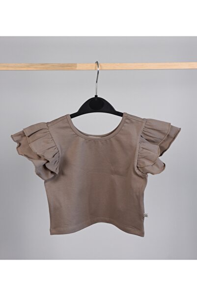 I.ZOYA Girl's Crop Tshirt / Ruffled Sleeve 2-8 Years