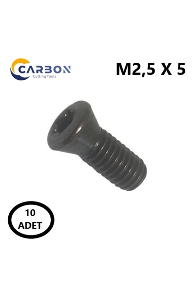 M2,5 X 5 TORX CİVATA KATER CİVATASI ORJİNAL CİVATA ( 10 ADET )