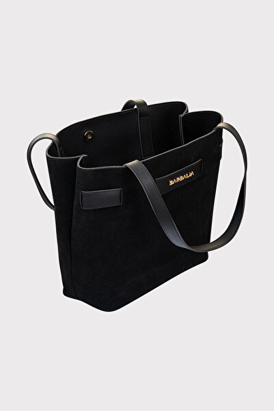 Garbalia Suede Leather Palermo Women's Magnet Top Closure Bag (36 cm X 25 cm)