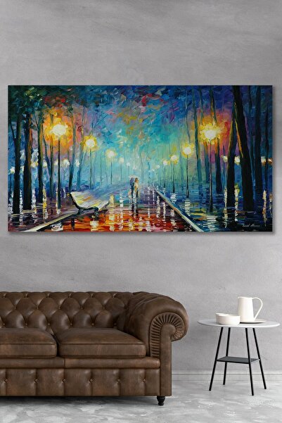 Hediyeler Kapında Dev Boyut Painting Kanvas Tablo 120x60